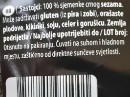 Sezam crni 500 g