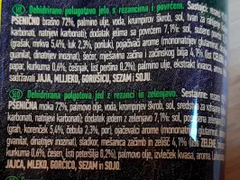 Vegetable instant noodles 59,2 g
