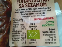 Pohani seitan sa sezamom 250 g
