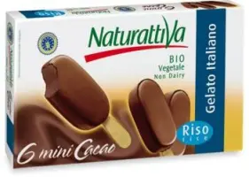 Rice ice cream with cocoa 6 x 50 ml